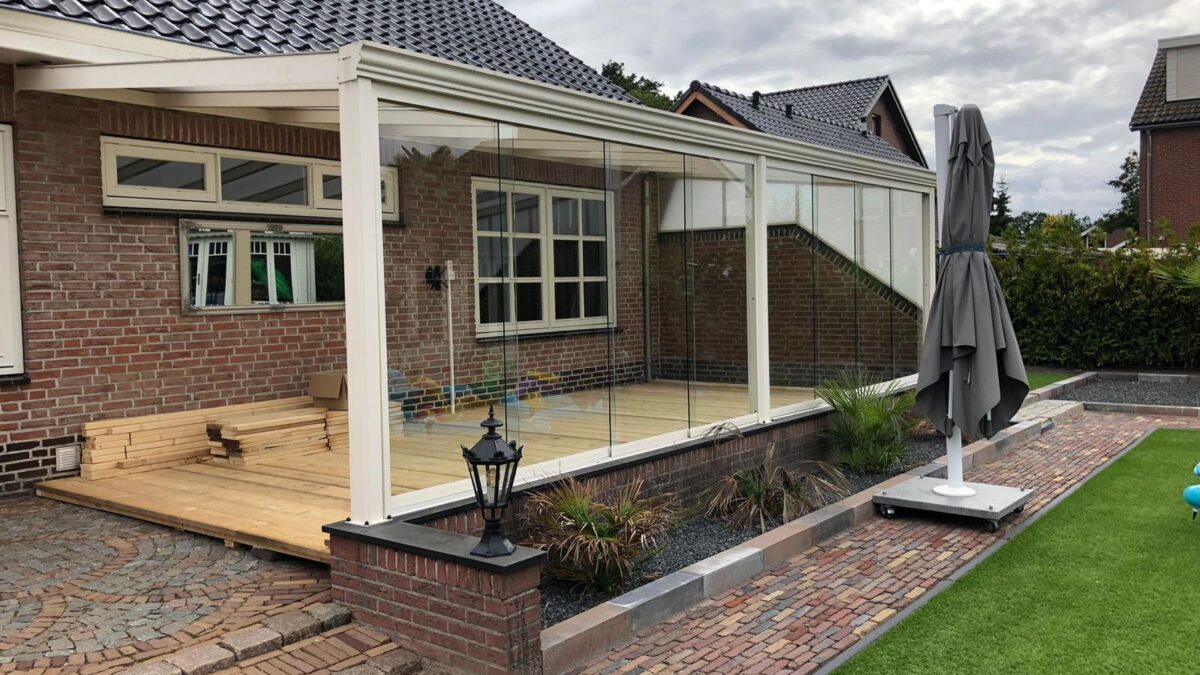 Glazen Schuifwand in Deense Hoek Laarbeek