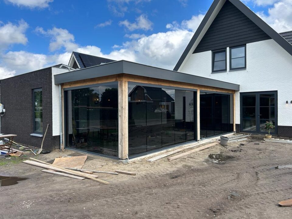 Glazen Schuifwand in Helvoirt Vught