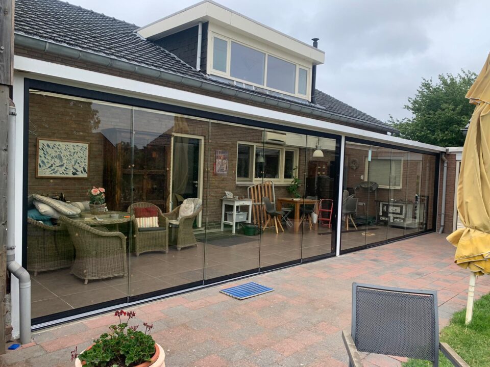 Glazen Schuifwand in Oegstgeest