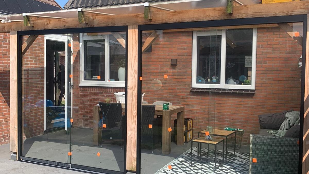 Glazen Schuifwand in Wassenaar