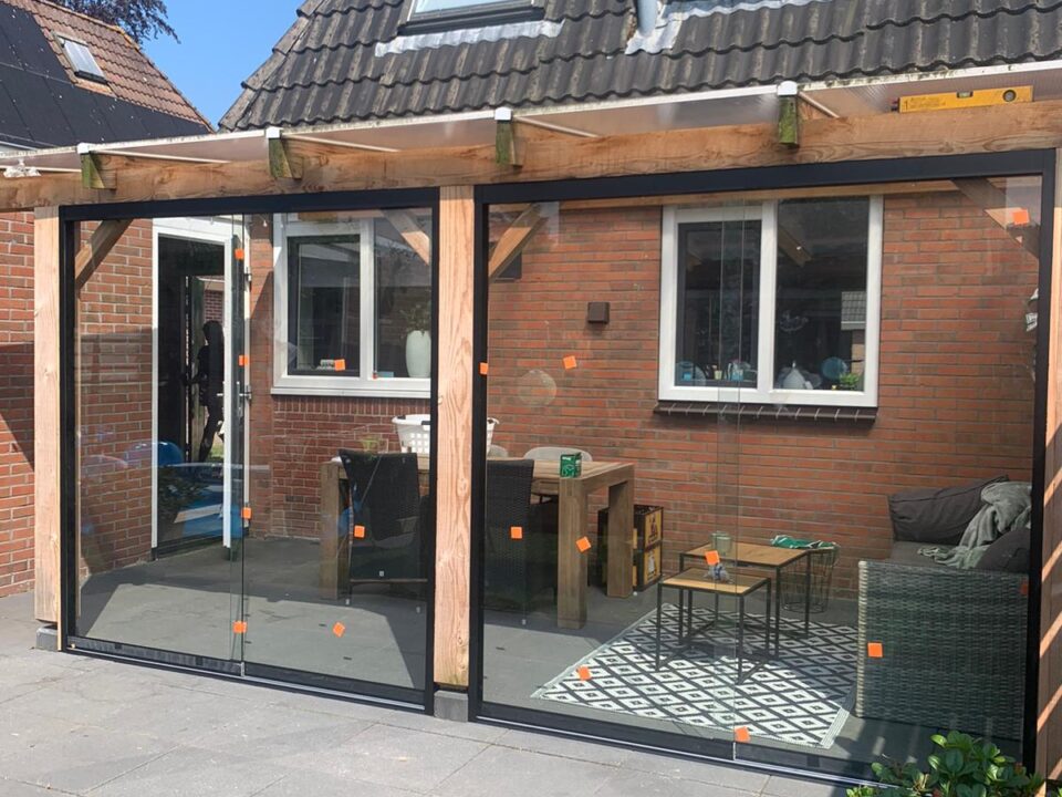 Glazen Schuifwand in Wassenaar