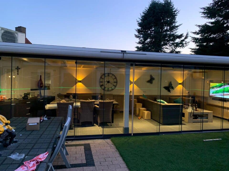 Glazen Schuifwand in Zoomvliet Roosendaal