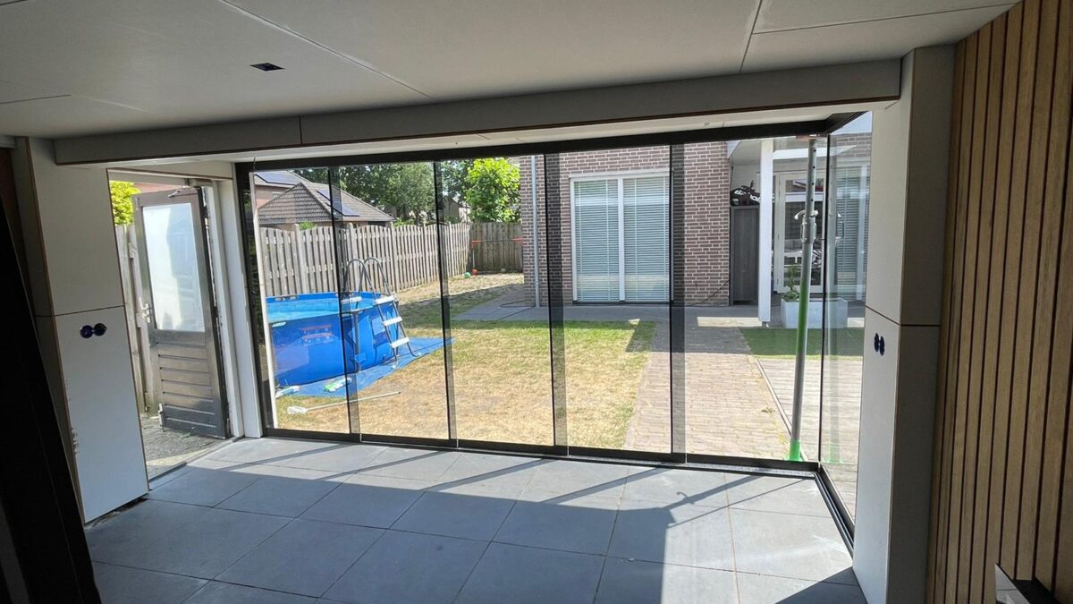 Glazen Schuifwand in Haarlemmermeer, Noord-Holland