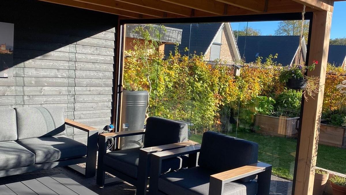 Glazen Schuifwand in Zittard in Veldhoven