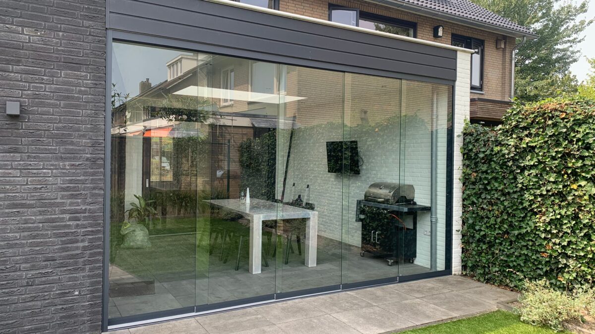 Glazen Schuifwand in Helmond