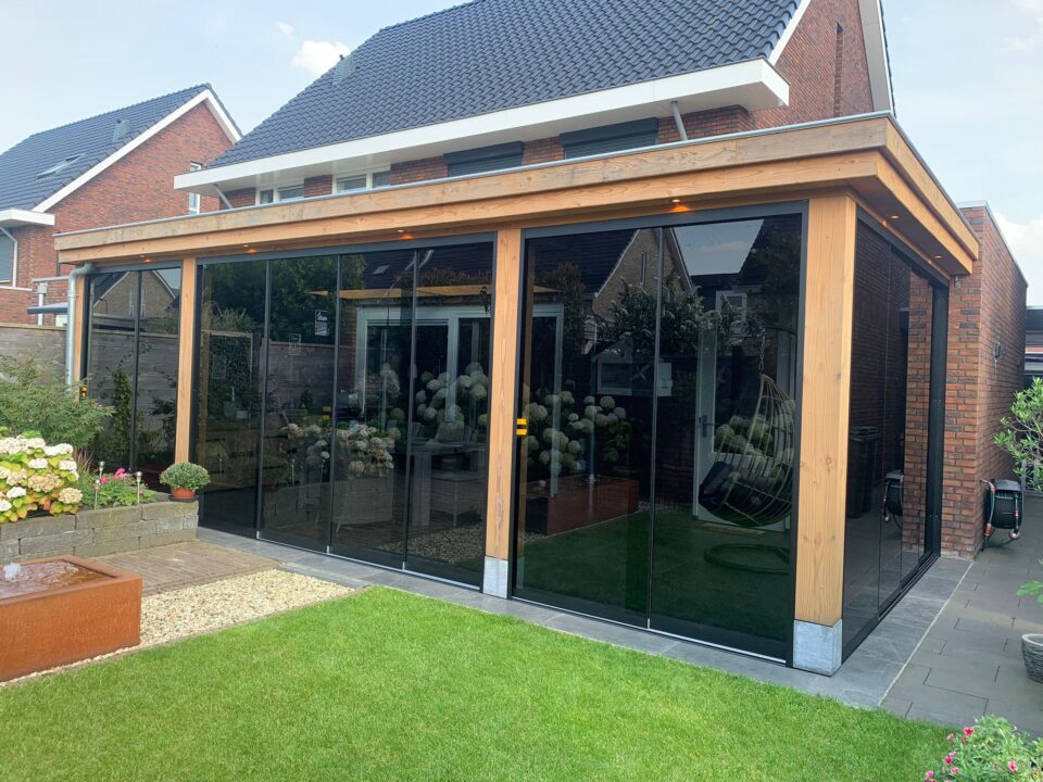 Glazen Schuifwand in Hilvarenbeek