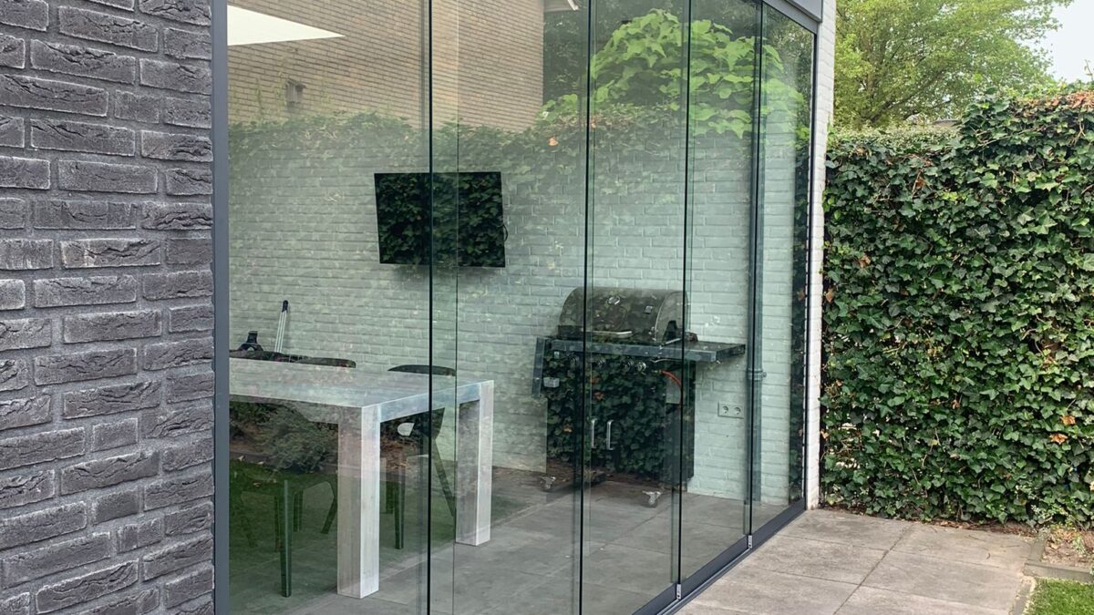 Glazen Schuifwand in Gennep Eindhoven