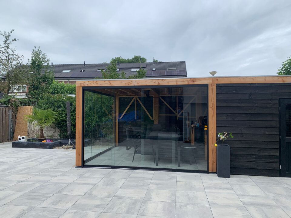 Glazen Schuifwand in Vijfhuizen Tilburg