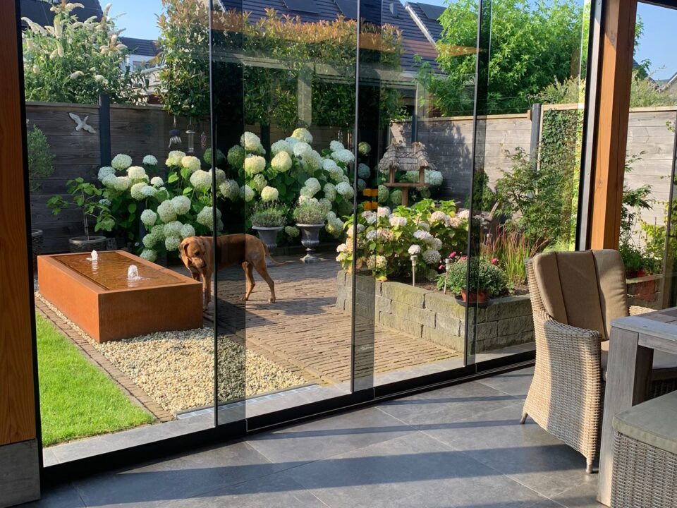 Glazen Schuifwand in Hellevoetsluis