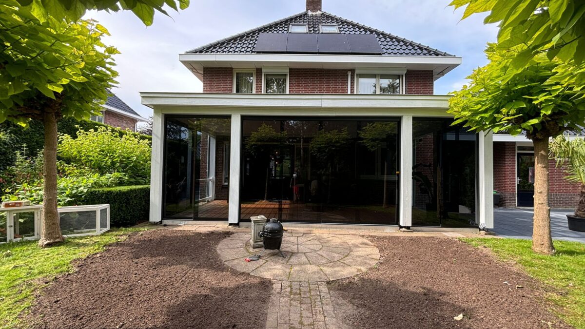 Glazen Schuifwand in Drachten