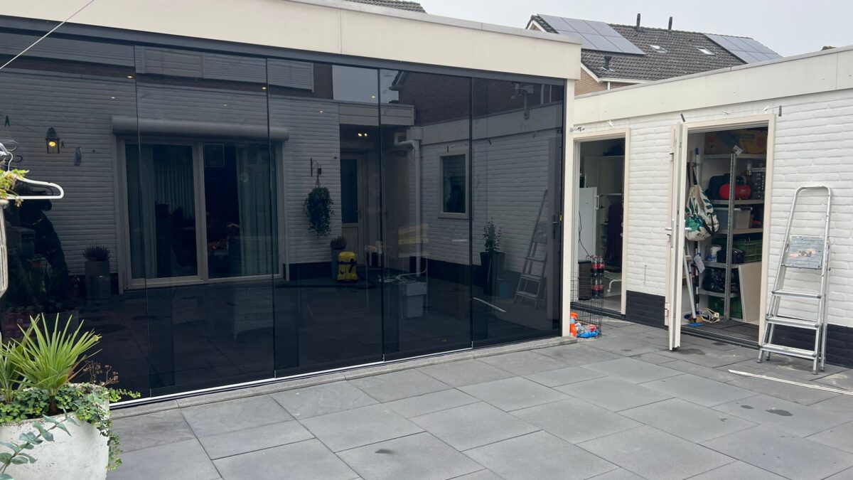 Glazen Schuifwand in Teteringen Breda