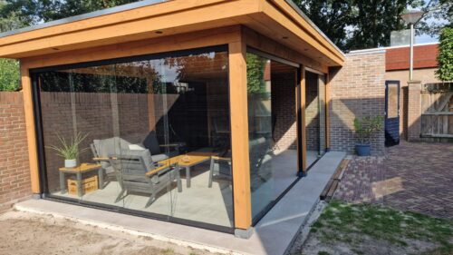 Glazen Schuifwand in Prinsenbeek Breda